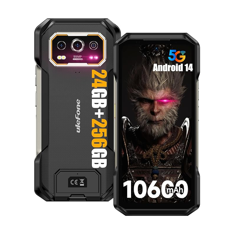 Celular 5G + Bateria Interna de 10600mAh + 24GB de RAM + 512GB de ROM + Cartão de Memória Expansível de 2TB Gratuito